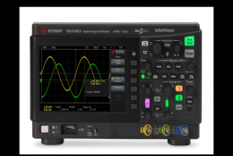 KEYSIGHT EDUX1052G 示波器：50 MHz 带宽，2 个模拟通道，内置波形发生器